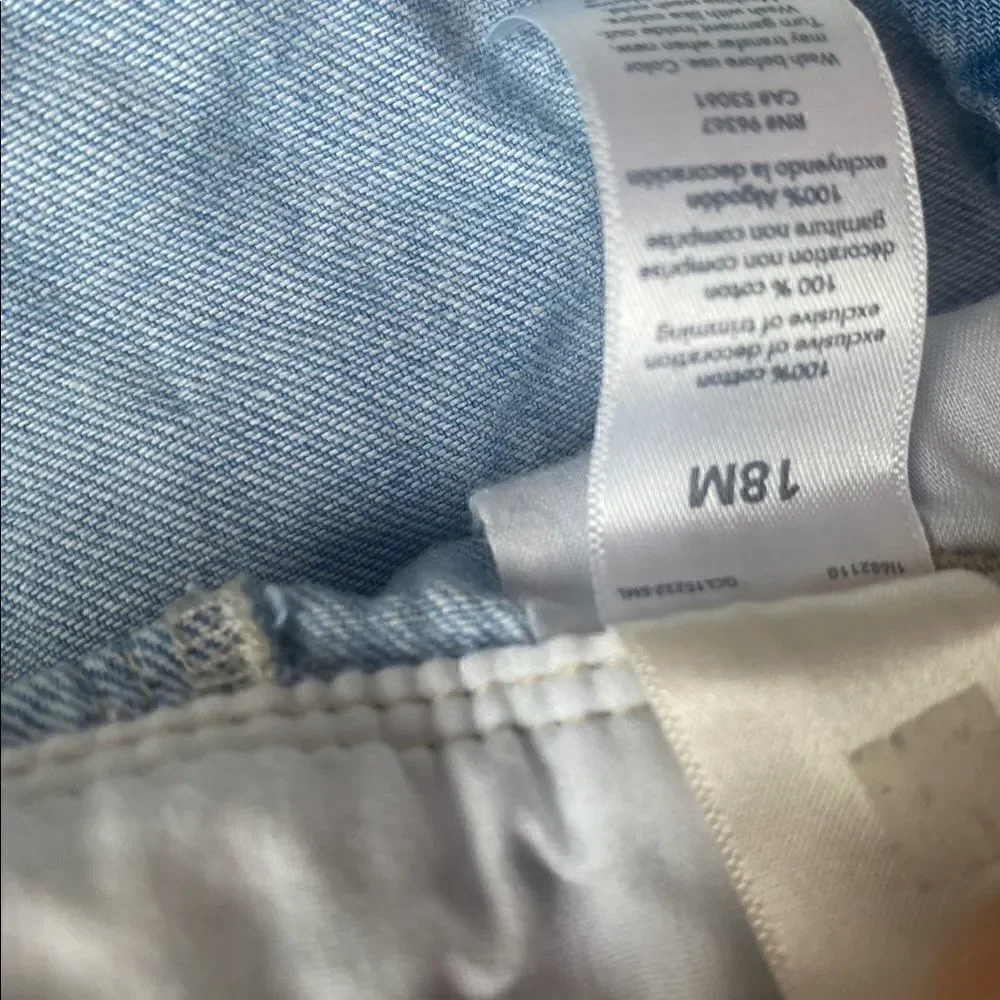 [osh kosh] BNWOT overalls with floral patches